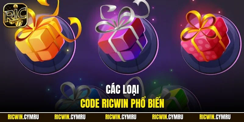 Các loại code RICWIN phổ biến